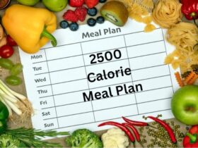 2500 calorie meal plan